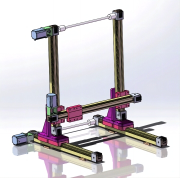 XYZ 3-Axis Linear Module with Belt Drive: Advanced Solution for Automatic Painting, Engraving, and Woodworking Applications
