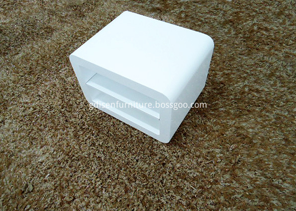Panel wood side table