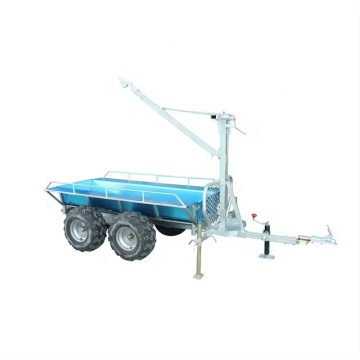 High Quality Farm Utility Trailer with Hydraulic Tipping for ATV - CE Certified