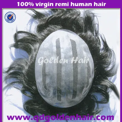 Best Selling Beauty Virgin Remy Human Hair Men Toupee