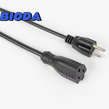 Free Sample of America Standard 220V USA AC Power Cord with 3 Pin Plug for Computer Use