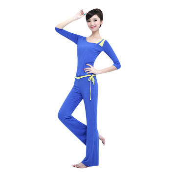 2014 hot sale yoga wear, artificial cotton, high quality, competitive price