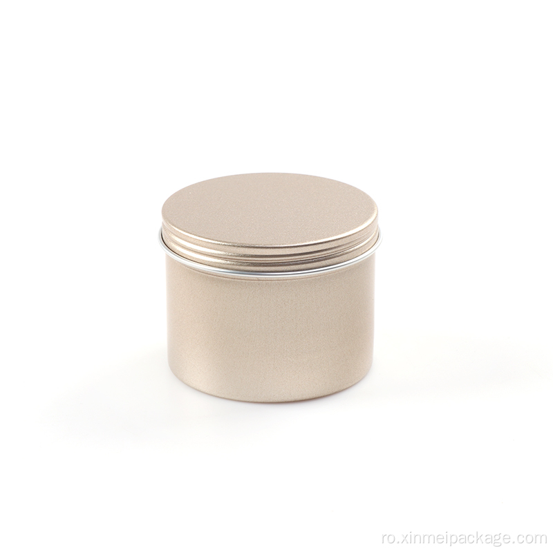 Tin din aluminiu de 4oz pentru borcane de lumânări
