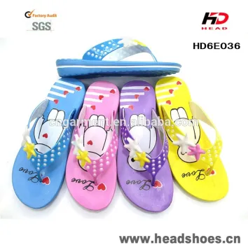 Popular women fancy flip flops slipprs