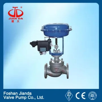 flange end water steam pneumatic regulating valve