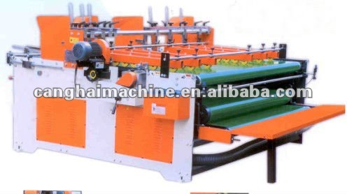 Best semiautomatic 2 pieces folder gluer machine price