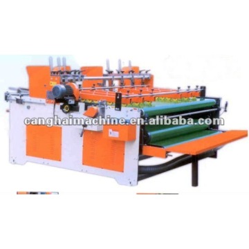 Best semiautomatic 2 pieces folder gluer machine price