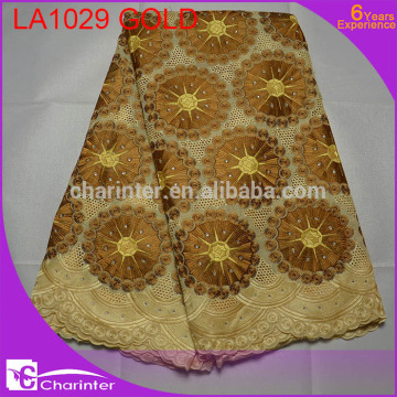 gold lace fabric african voile lace big lace fabric