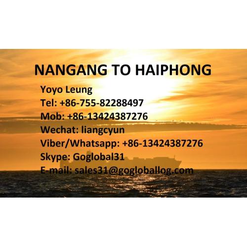 Foshan Nangang Sea Freight to Vietnam Haiphong
