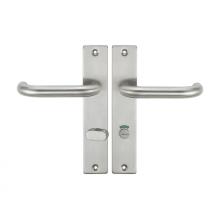 Solid Roundness Stainless Steel Door handle on plate