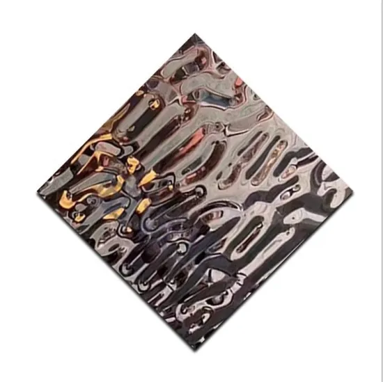 High-Quality Stainless Steel Water Ripple Board - Hot Selling with Discounted Prices