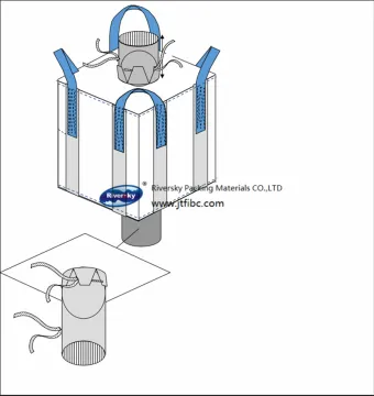 Fill spout discharge Type B FIBC