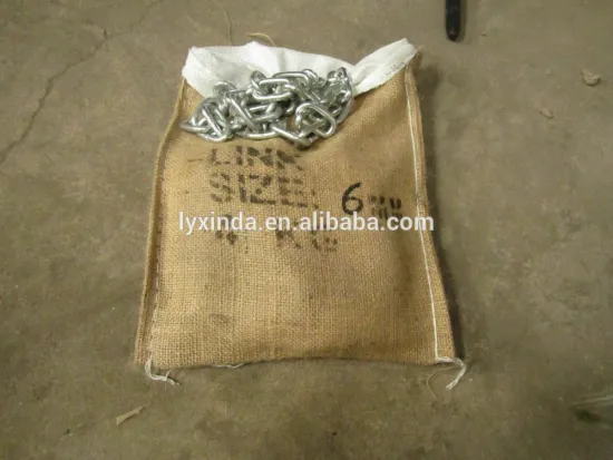 din766/763 galvanized steel link chain