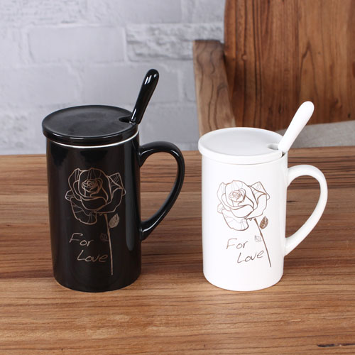 Gold series couple coffee mug