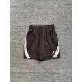 Short de sport en tissu tissé pour hommes avec poche