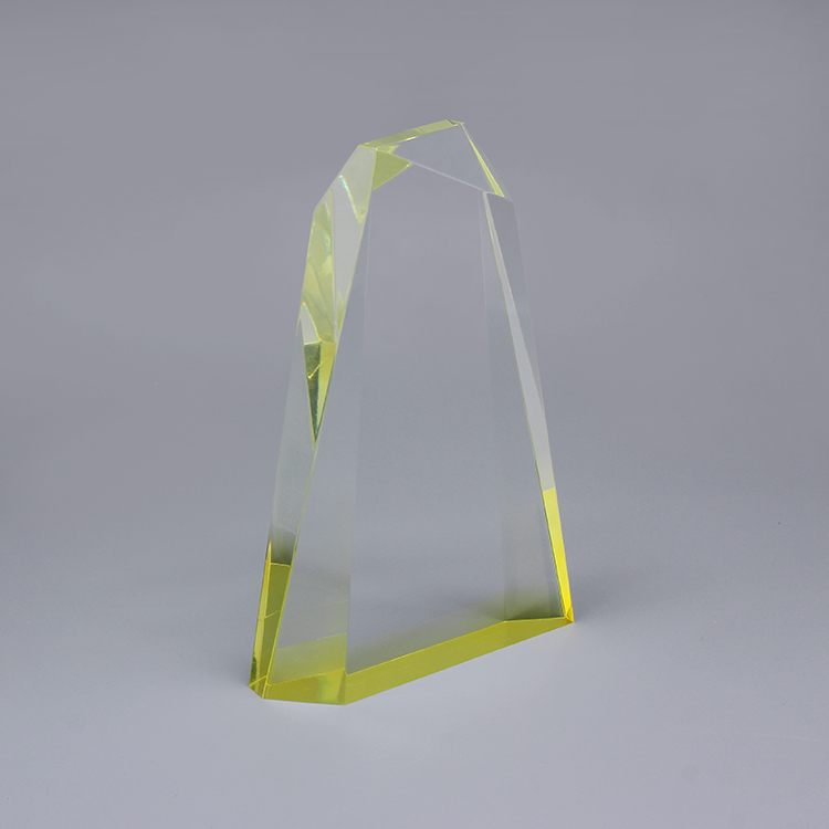 A 1t0123 Custom Transparent Unique Crystal Awards