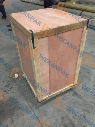 Caviar Tins Vacuum Packaging Machine - WECANPAK 2-4 Cycles/Min, 560*500*1020MM, CE Certified