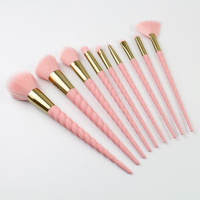 Pink Corlor Hair Cosmestic Brushes