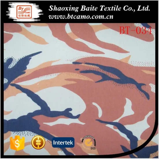 100% polyester army uniform fabric ripstop