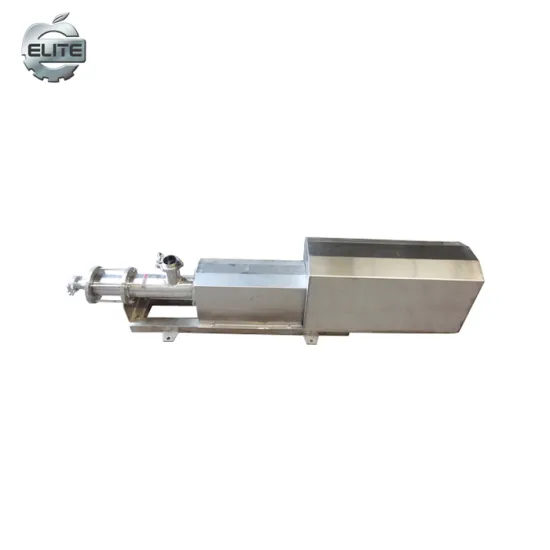 3T/H Sanitary Food Paste Pump - Stainless Steel Tomato Sauce Screw Pump