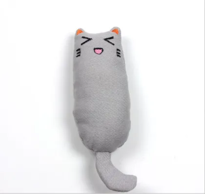 OEM wholesale pet toys chew products cotton fabric pet cat toys cat mint toys