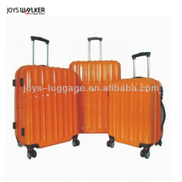 ABS/PC luggage with built in clothes rack