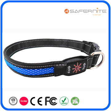 ปลอกคอสุนัข Led กระพริบแบบชาร์จได้ Usb