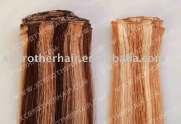Hand-tied remy hair weft with good handicrafts