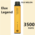 UK Elux Legend 3500 Puffs jetable vape coloré