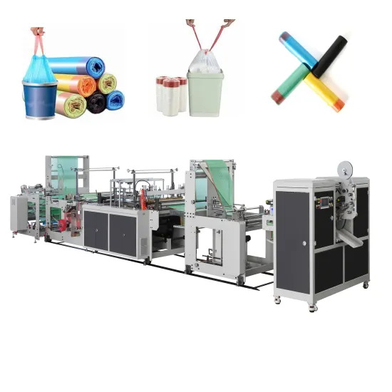 Full-Automatic Ribbon-Through PE Bio-Compostable Plastic Trash Bag Production Machine: Efficient and Eco-Friendly Solution