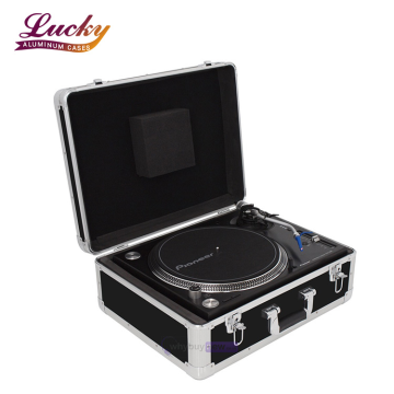 Customized Logo DJ Turntable Flight Case with Aluminum Construction for SL1200