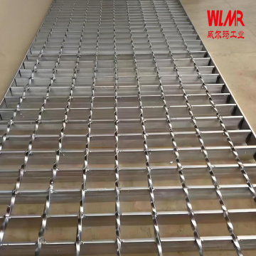 Rejilla duradera de acero inoxidable para uso industrial