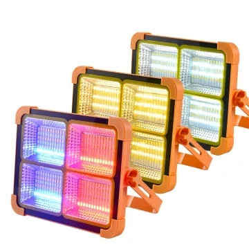Hot Selling Multi-Color Solar Emergency Light with Smart Charging Technology