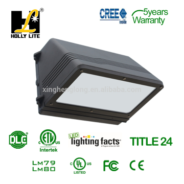 40W/60W/90W out door LED wall pack light with DLC