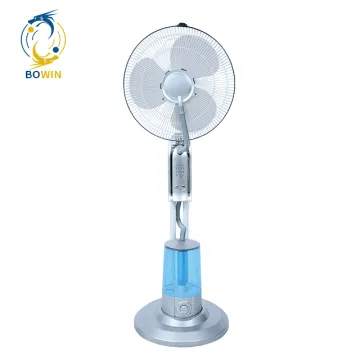16 Inch Portable Water Electric Spray Mist Stand Fan for Indoor Cooling