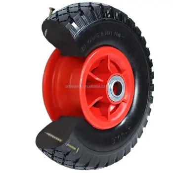 10 Inch 260x85 Trailer Wheels - PU Foam Beach Kayak Wagon Cart