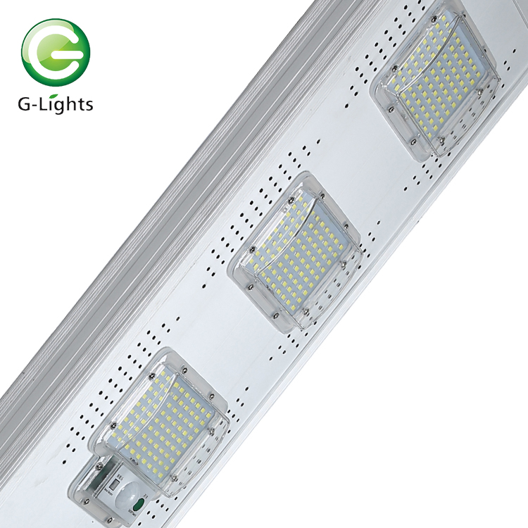 IP65 الذكية smd الأبيض أدى ضوء الشارع الشمسي