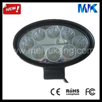 24W round LED work light