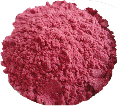 Raspberry juice powder