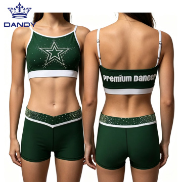 Youthful vigor cheerleading uniforms with skirt