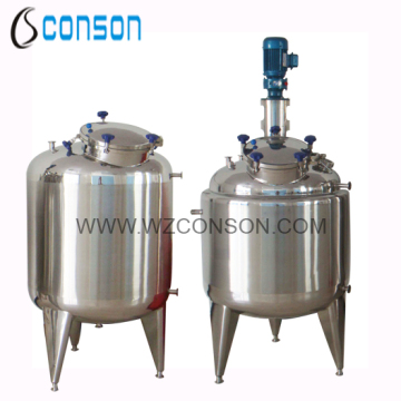 304 and 316 food grade stainless steel tank