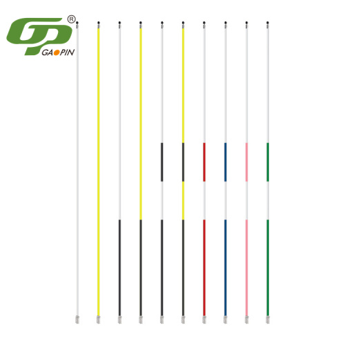 Fiberglas Standert Golf Flagsticks Foar Yard