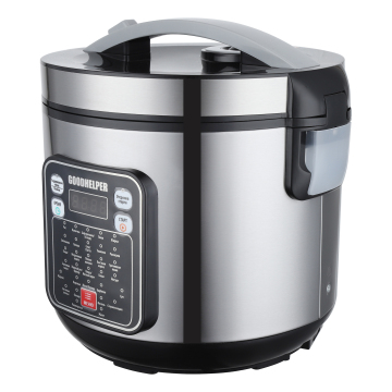 2024 Classic Style Cylinder Type Stainless Steel Electric Rice Cooker (3L/4L/5L)