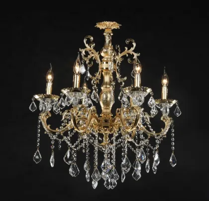French Empire Crystal Chandelier Indoor Project Kroonluchter Lustre