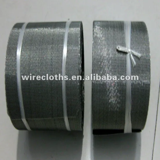 stainless steel filter belt