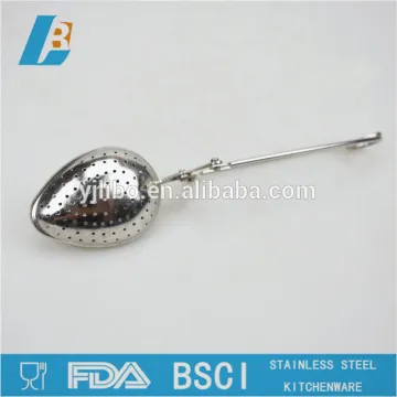 Heart shape stainless steel ball tea strainer tea infuser JD-145