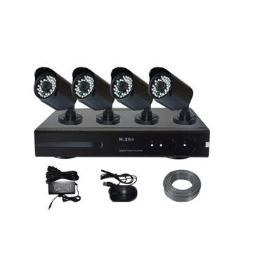 4ch 720P 1.3MP IP Network Sony CMOS Camera System and Kit, Supports POE, P2P, WiFi, 3G and Onvif