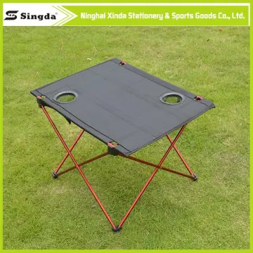 new product	 adjustable aluminium camping table