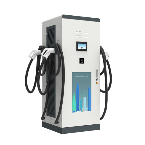 smart multi plug 3gun vehicle charging station equipment