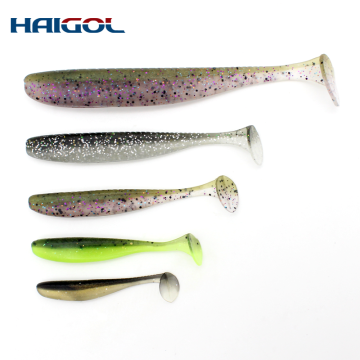 Wholesale Fishing Lures: 20 Kinds of Colored Soft Bait Swing Shad for Bass and Perch